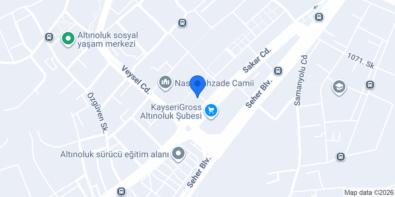 ÇAVUŞOĞLU ECZANESİ konumu