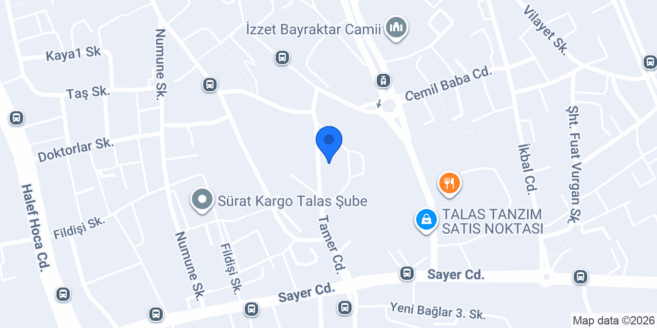 ERAY KURU TEMİZLEME ÜTÜ EVİ konumu