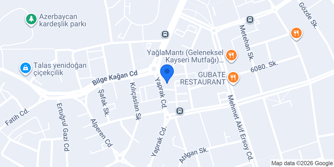 TALAS EV DÜNYASI ER-DOĞAN YAPI MARKET konumu