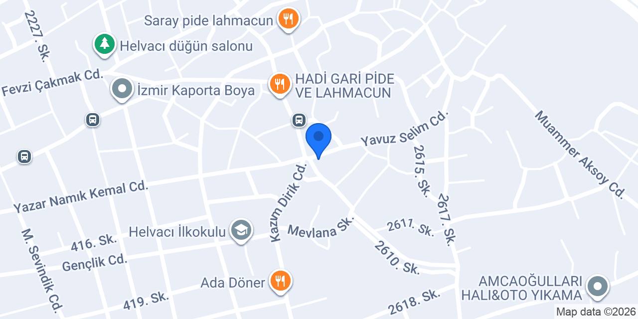 Aslan Yapı Market konumu