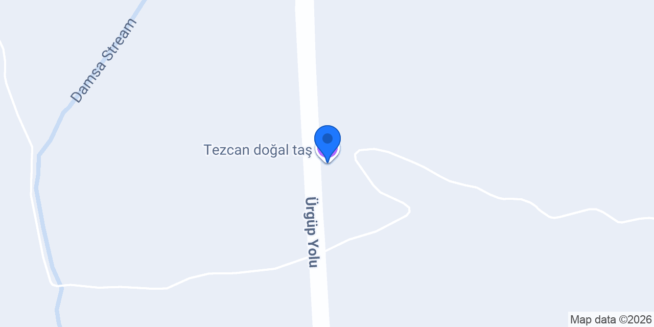 Tezcan doğal taş konumu