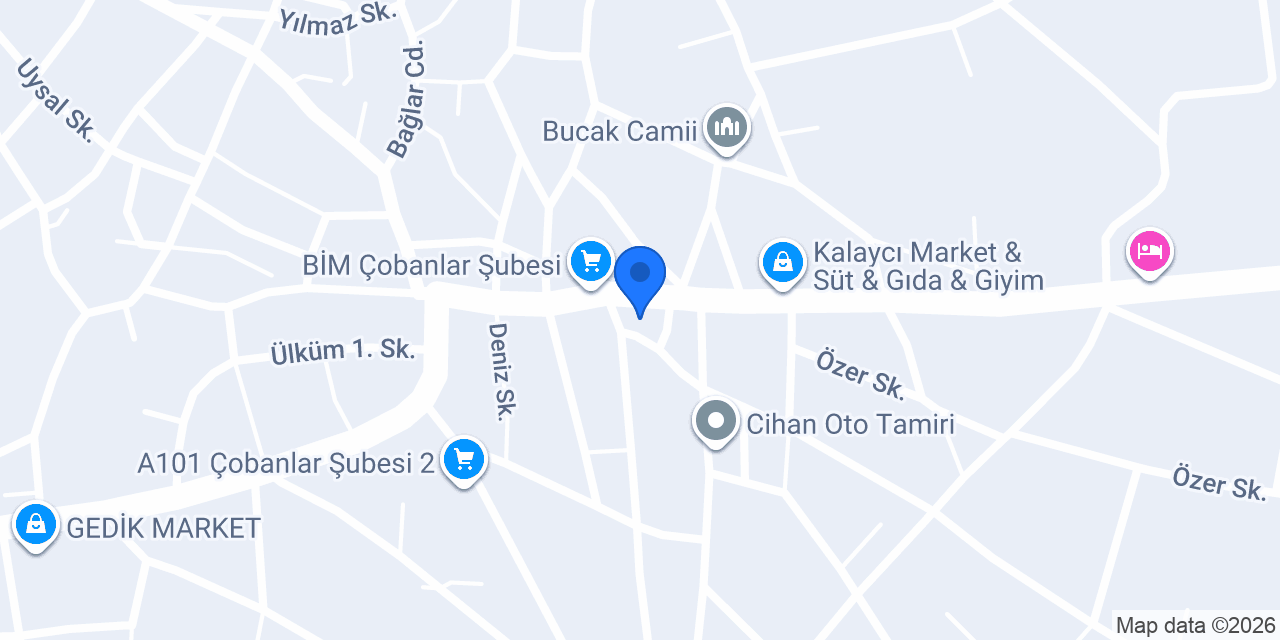 Cengiz Et Market konumu