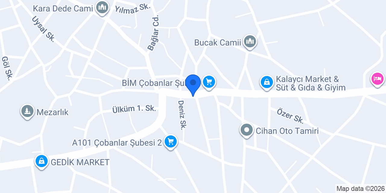 Ören ticaret konumu