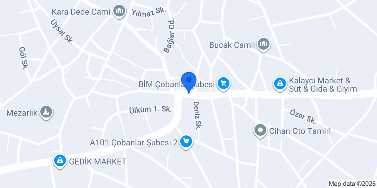 Yalman Pide Salonu konumu
