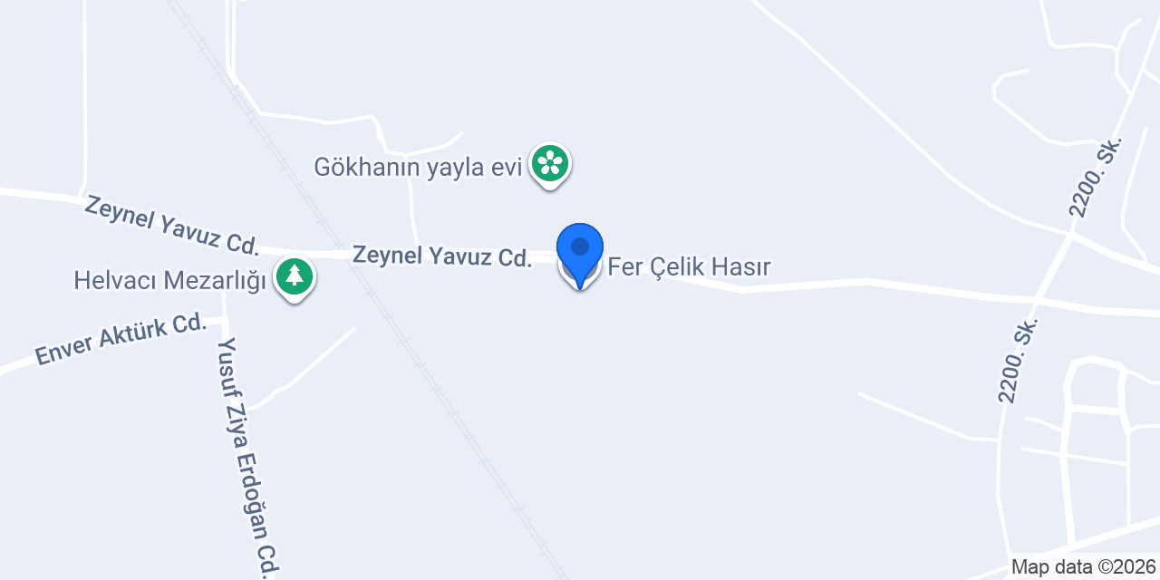 Fer Çelik Hasır konumu