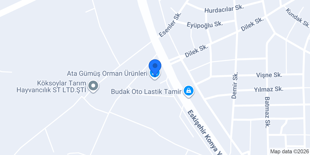 Ata Gümüş Orman Ürünleri konumu