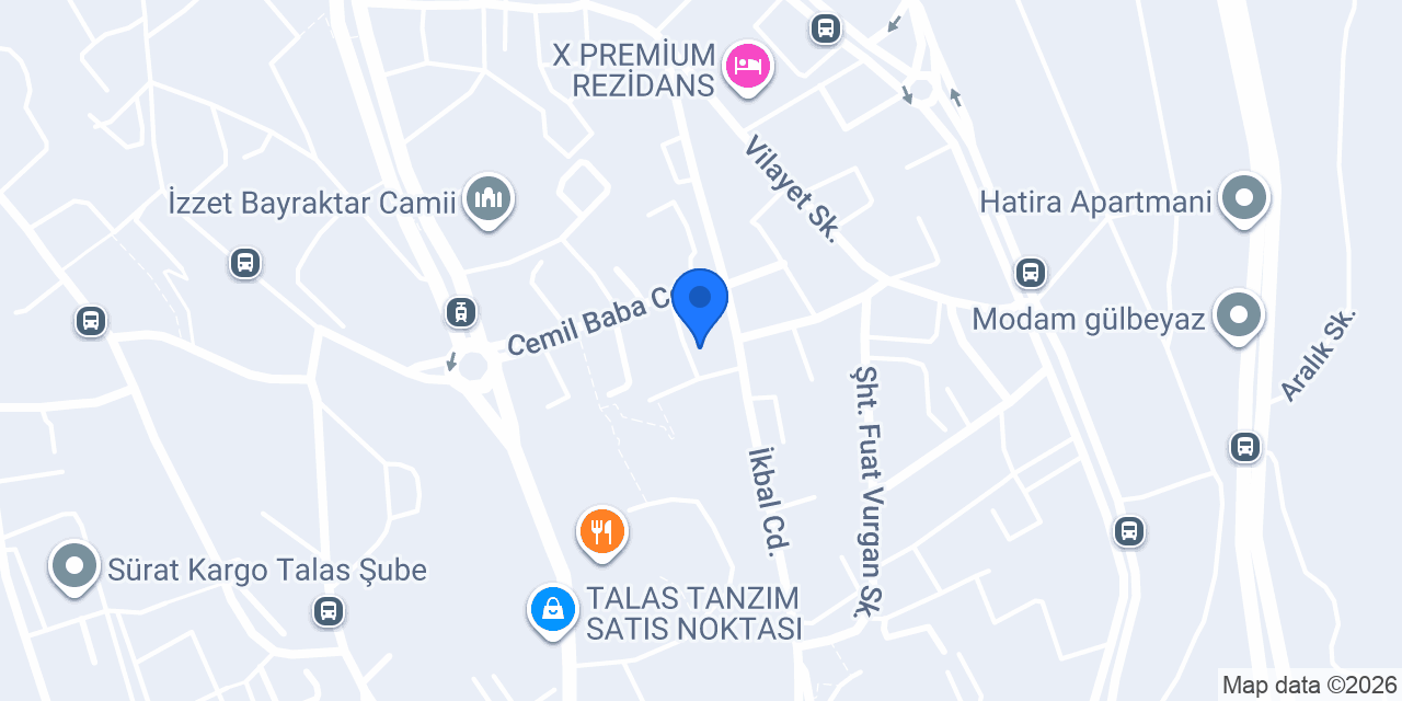 Terzi Mutluay konumu