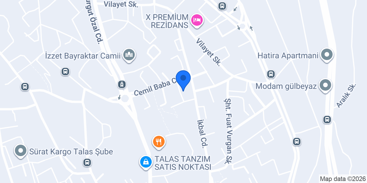 KST Yapı - Kayseri Elektrik Arıza & Aydınlatma konumu