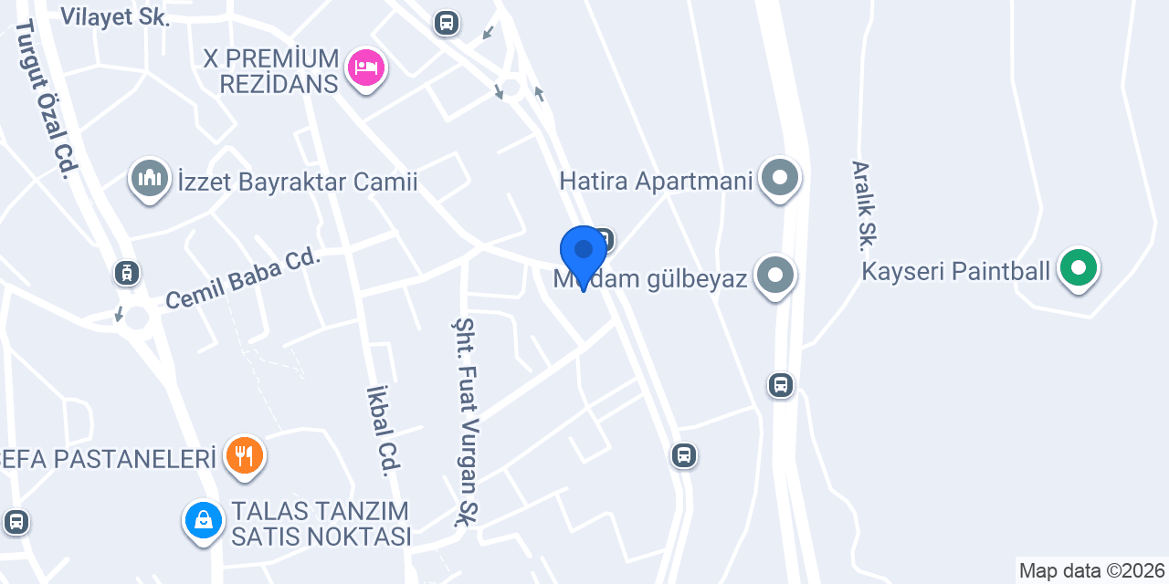 MESA YAPI DEKORASYON konumu