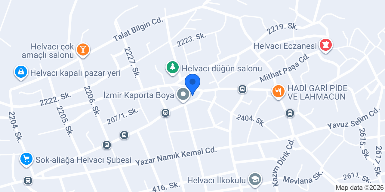 Ptt-helvacı Şubesi konumu
