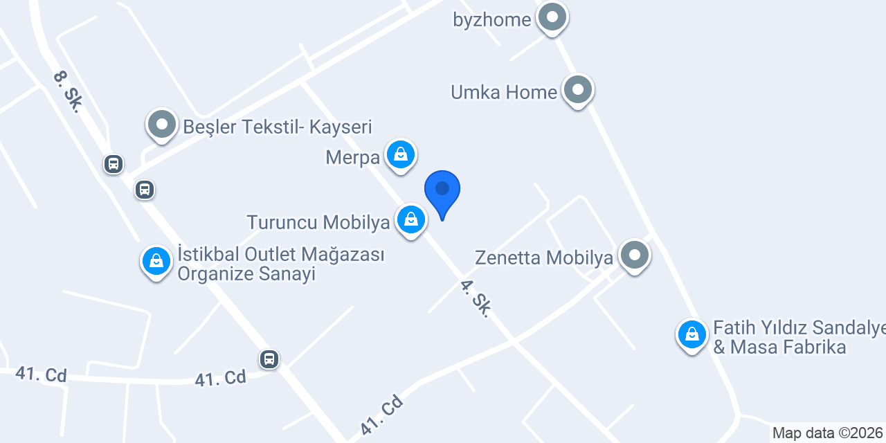Saccı Paslanmaz konumu