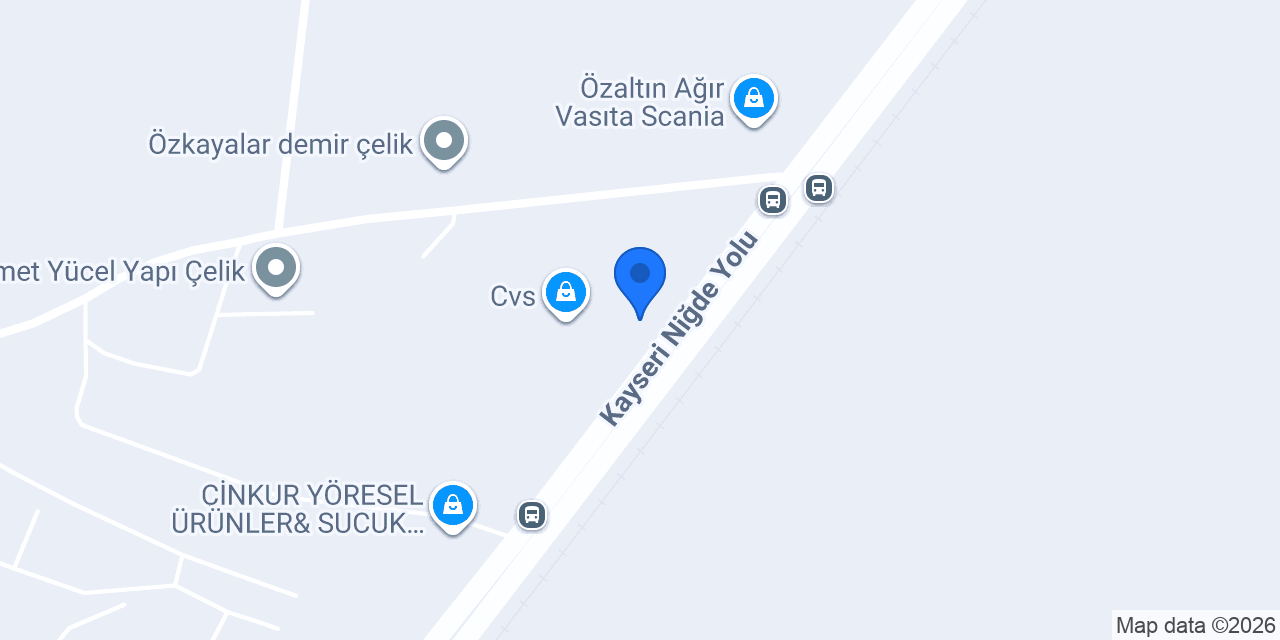 CVS Ambalaj konumu