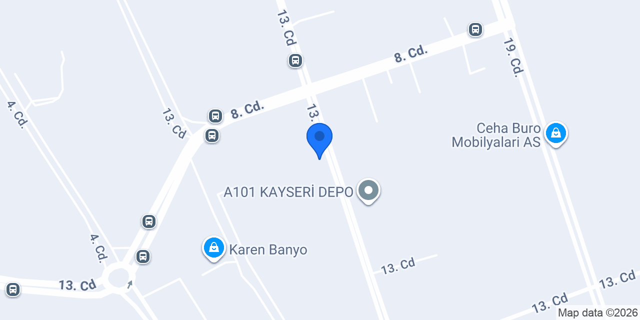 Çevik Yapı Malzemeleri konumu
