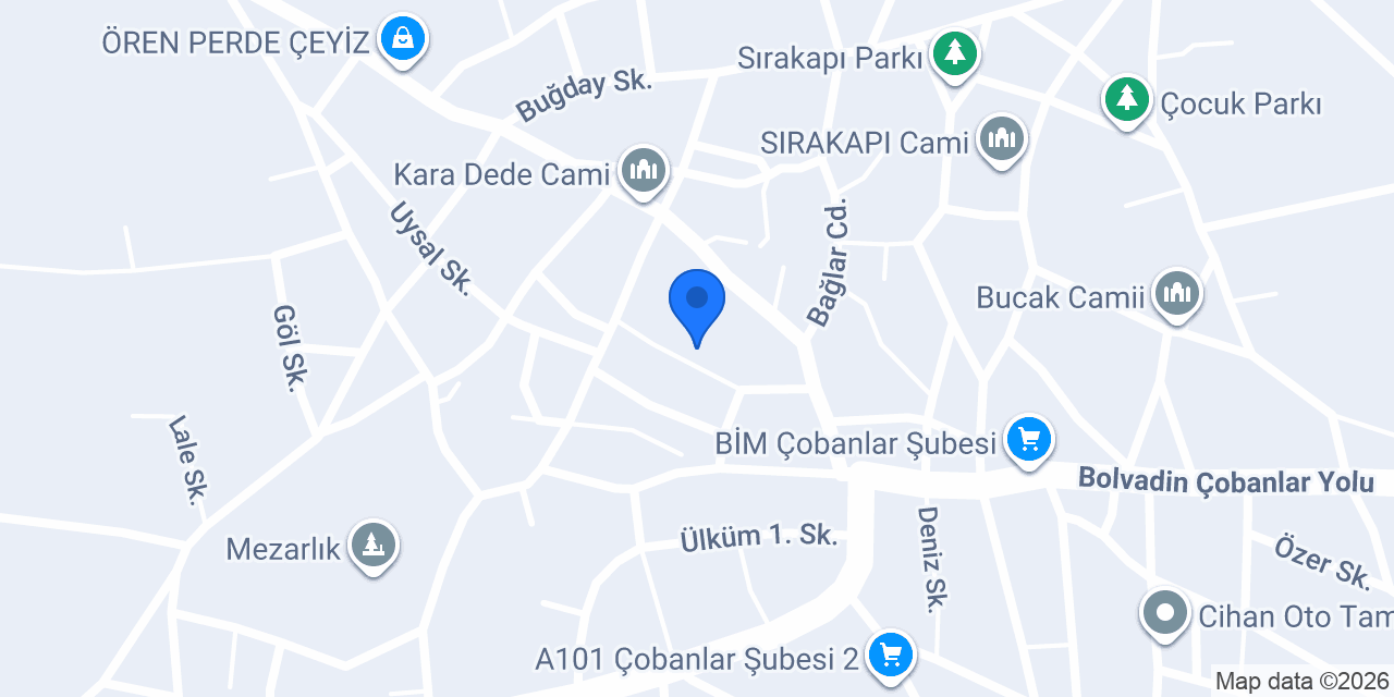 Ecem Bayan Kuaförü konumu