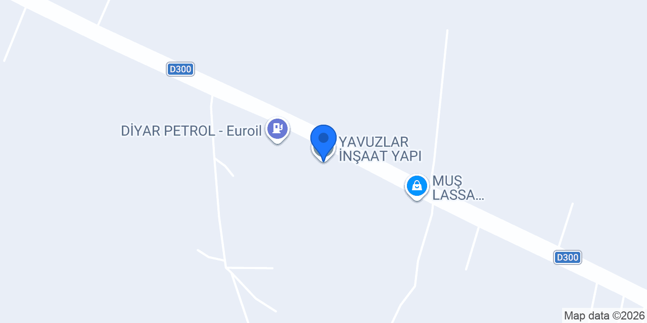 YAVUZLAR İNŞAAT YAPI konumu