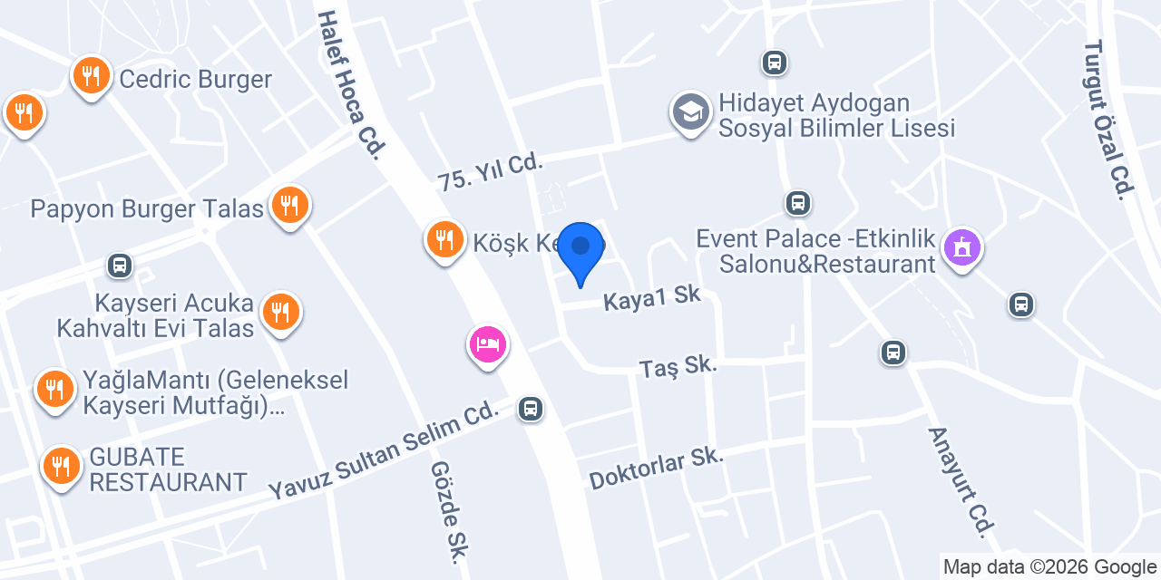 Mazhar Solak Saç Tasarım konumu