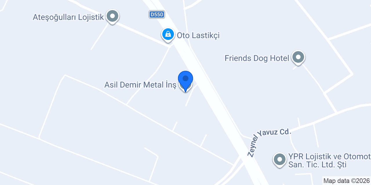 Asil Demir Metal İnş. konumu