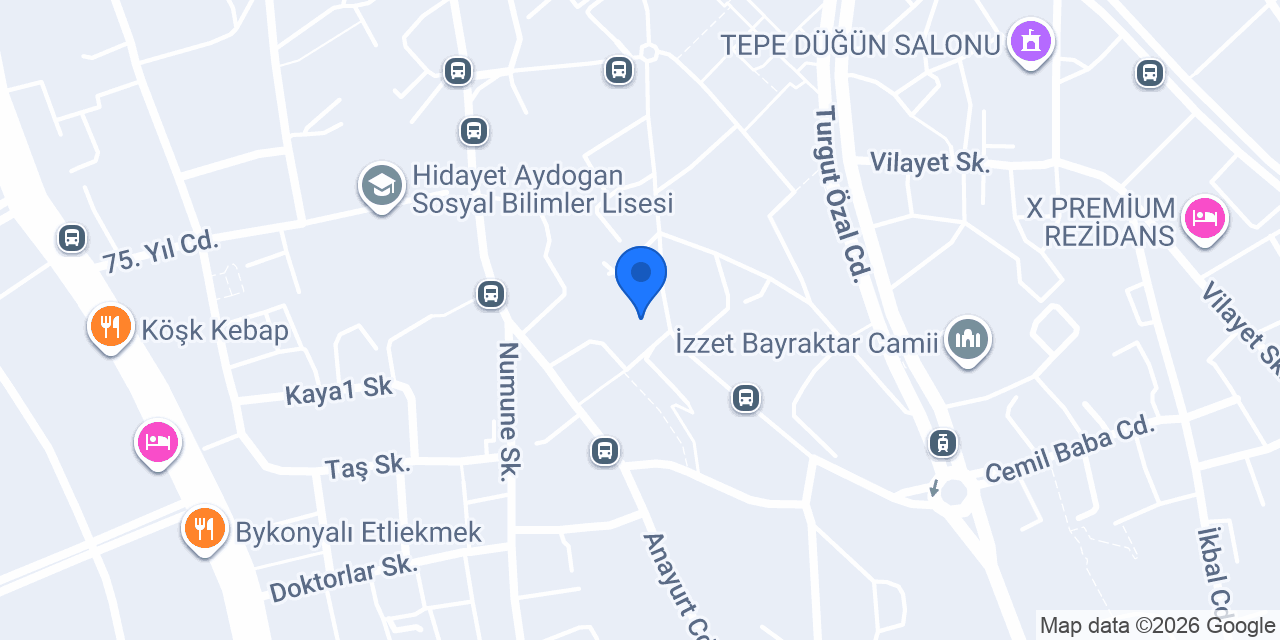 MK HAFRİYAT - İNŞAAT İŞ MAKİNALARI konumu