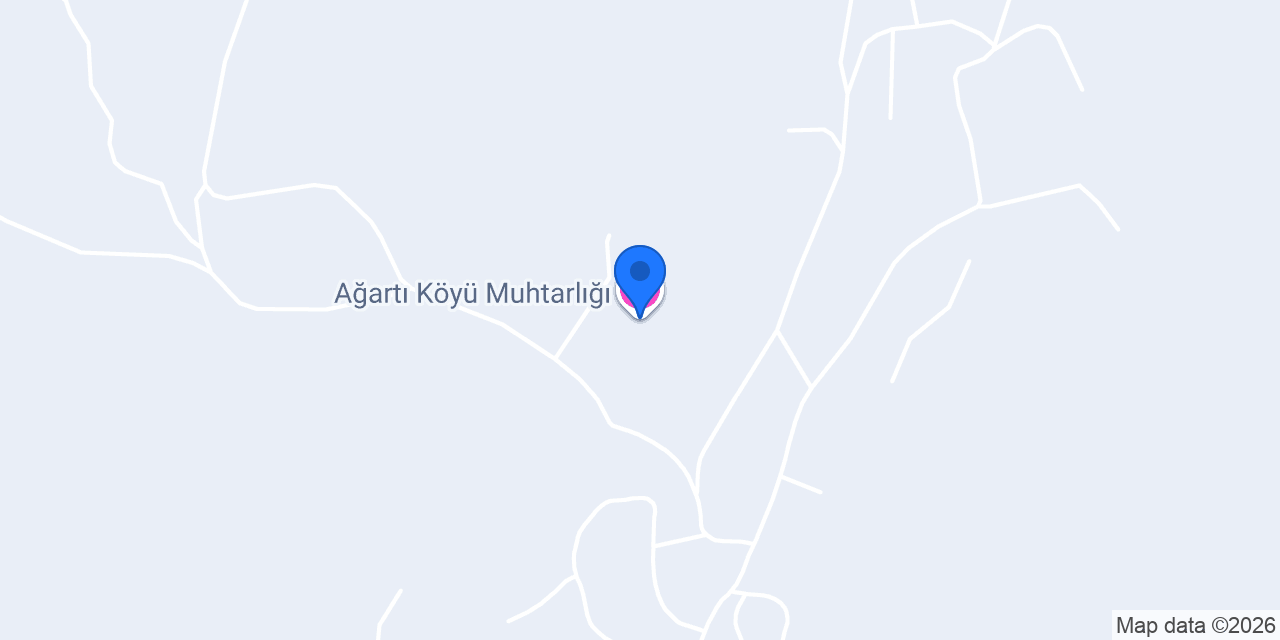 Ağartı Köyü Muhtarlığı konumu