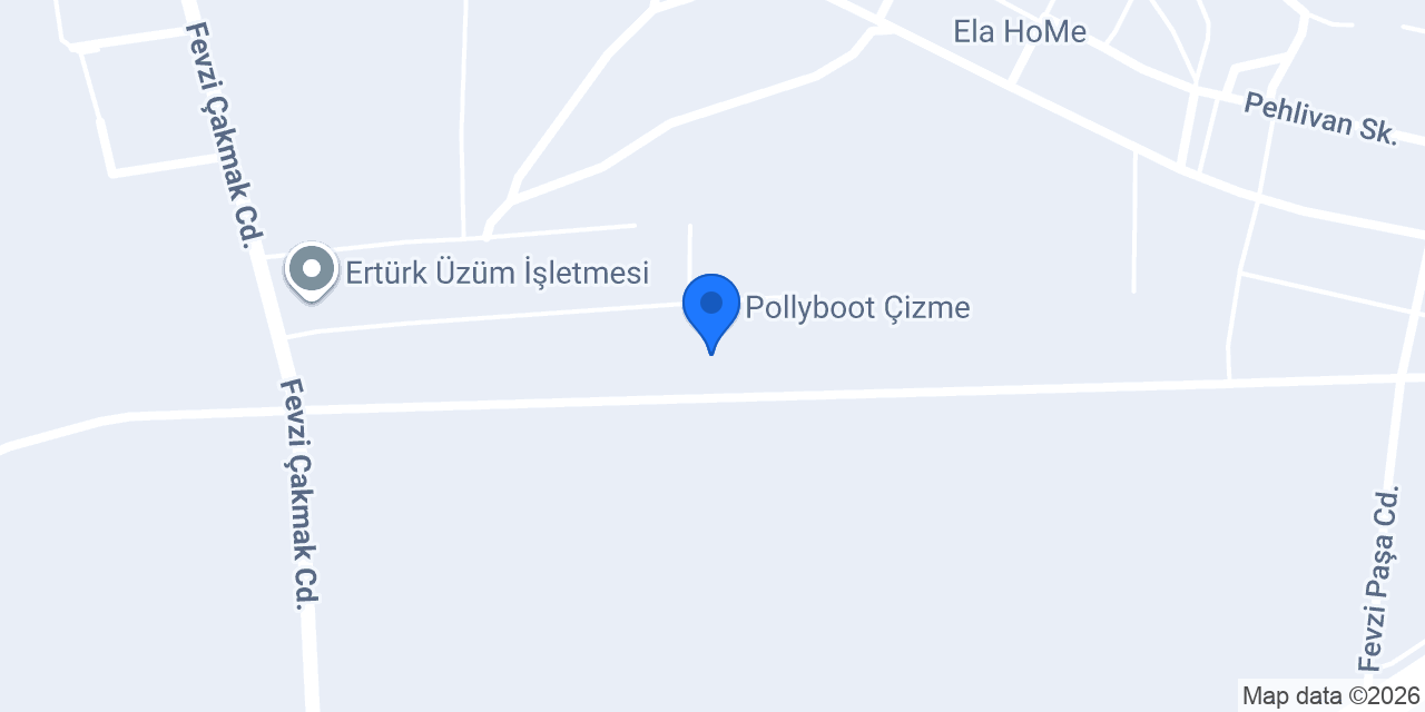 Pollyboot Çizme konumu