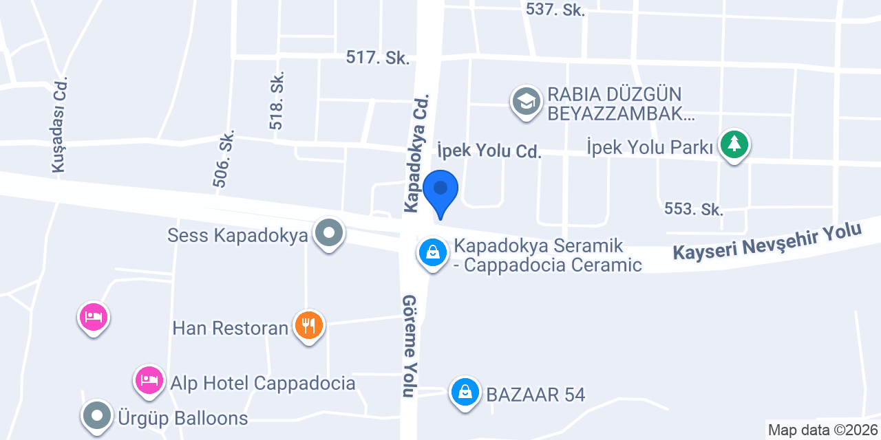 Avanos Taksi mi lazım ?? konumu