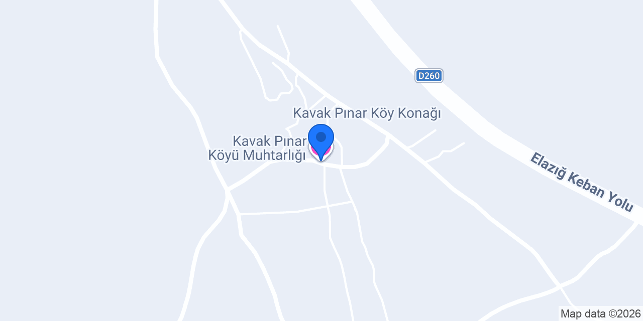 Kavak Pınar Köyü Muhtarlığı konumu
