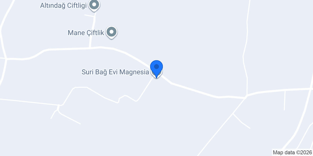 Suri Bağ Evi Magnesia konumu