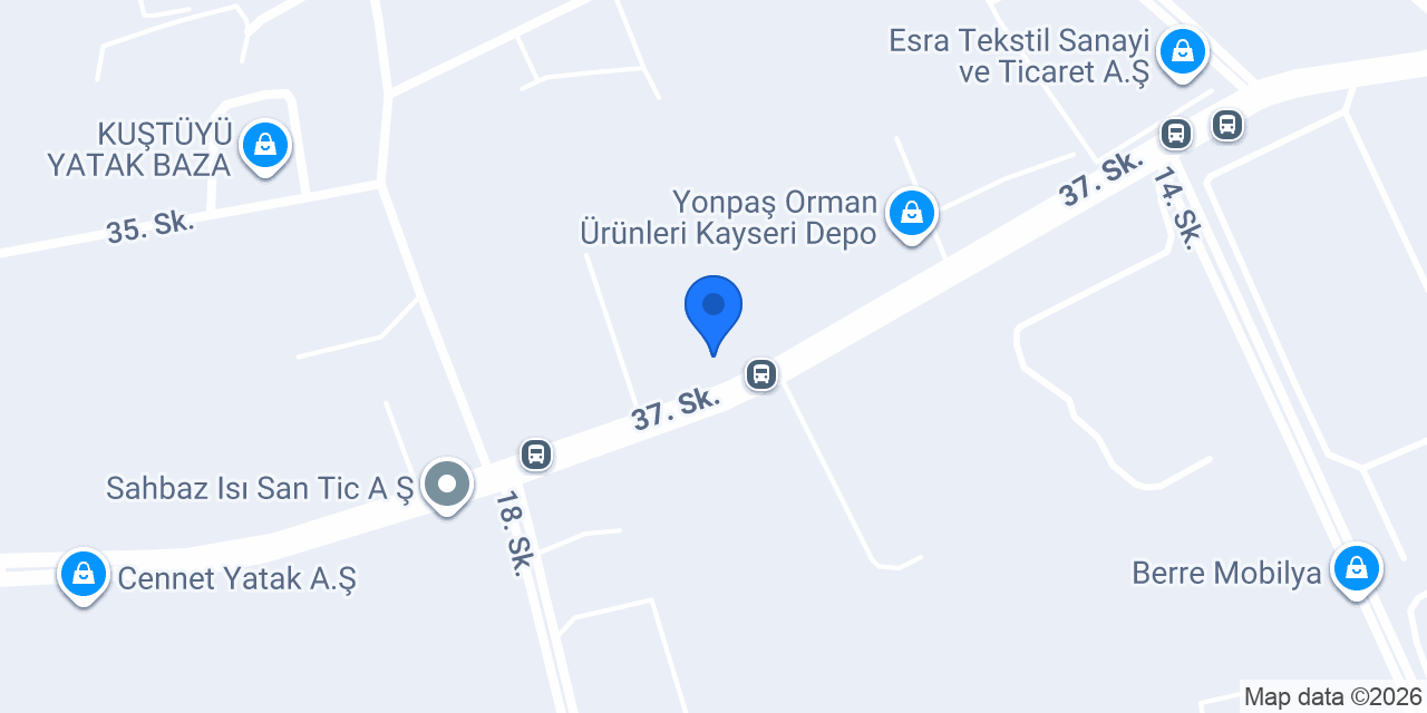 NUAR TEKSTİL konumu