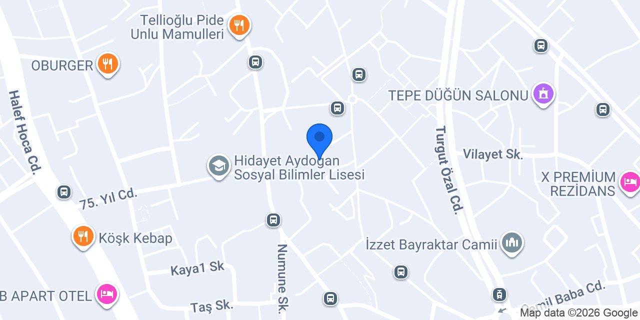 Anayurt Petshop konumu