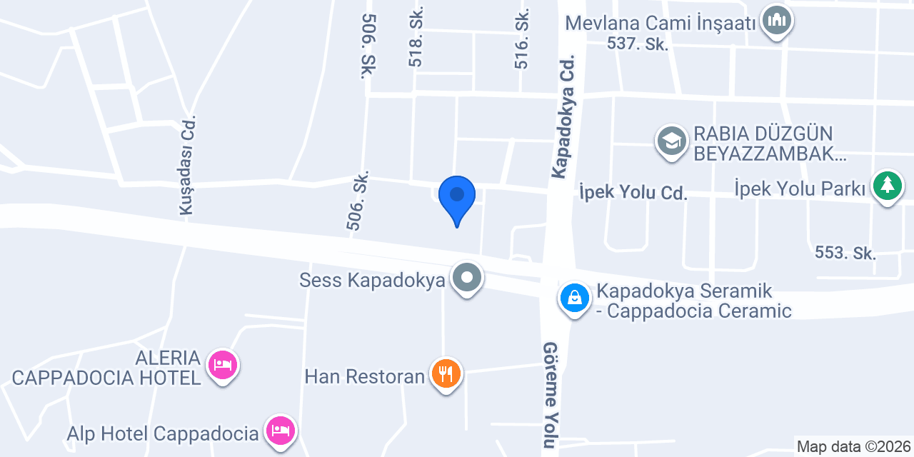 Vezirhan Restaurant konumu