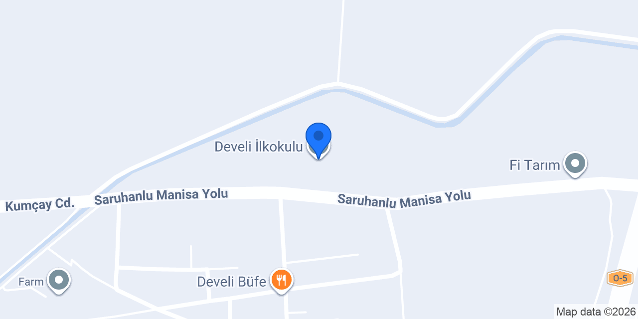 Develi İlkokulu konumu