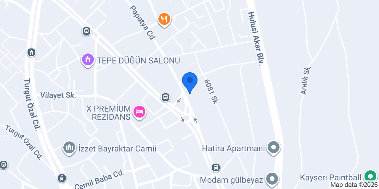SALMAN YAPI AVİZE konumu