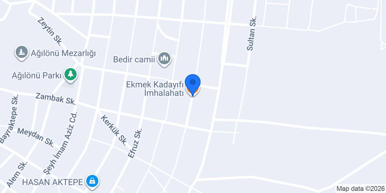 Ekmek Kadayıfı İmhalahatı konumu
