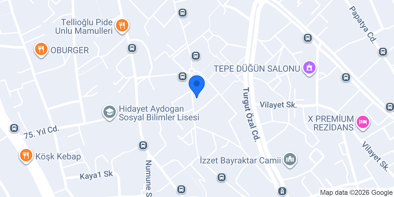 Özcan Eczanesi konumu