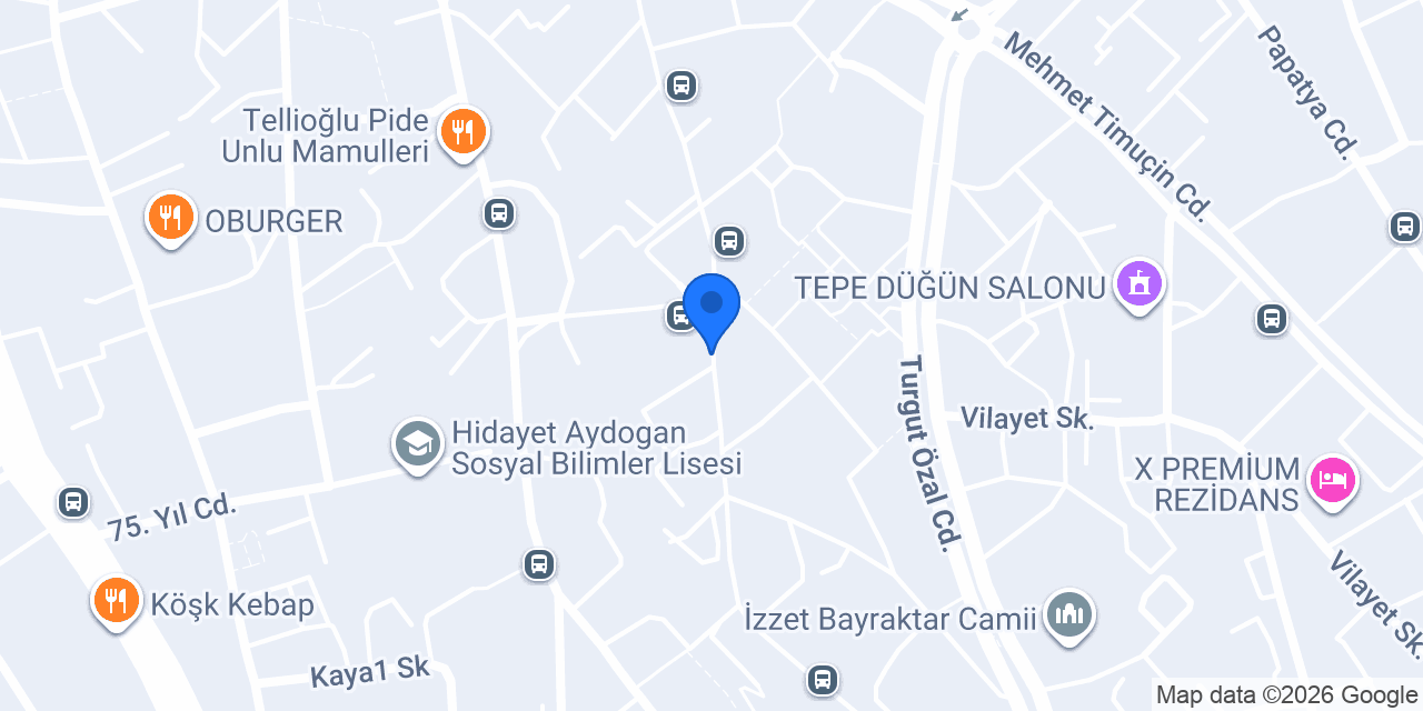 Anayurt Market & Tekel konumu