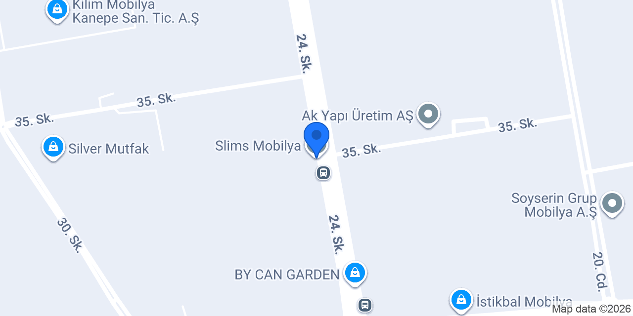 Slims Mobilya konumu