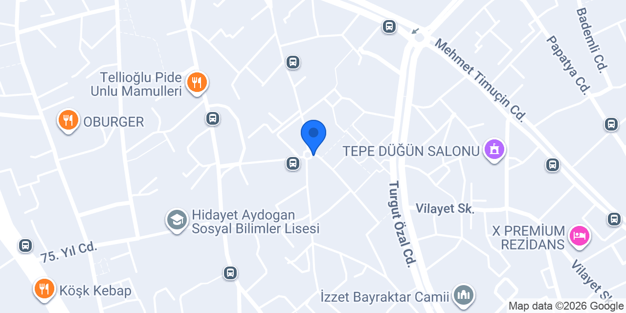 Anayurt Taksi konumu