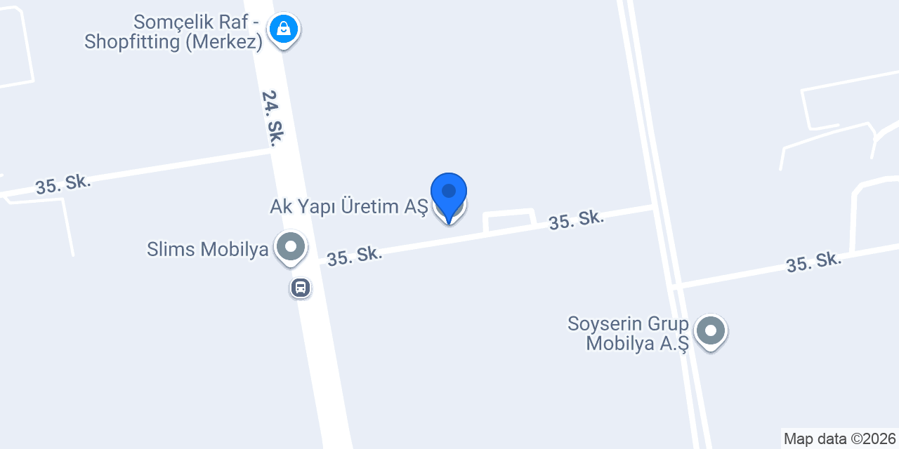 Ak Yapı Üretim AŞ. konumu