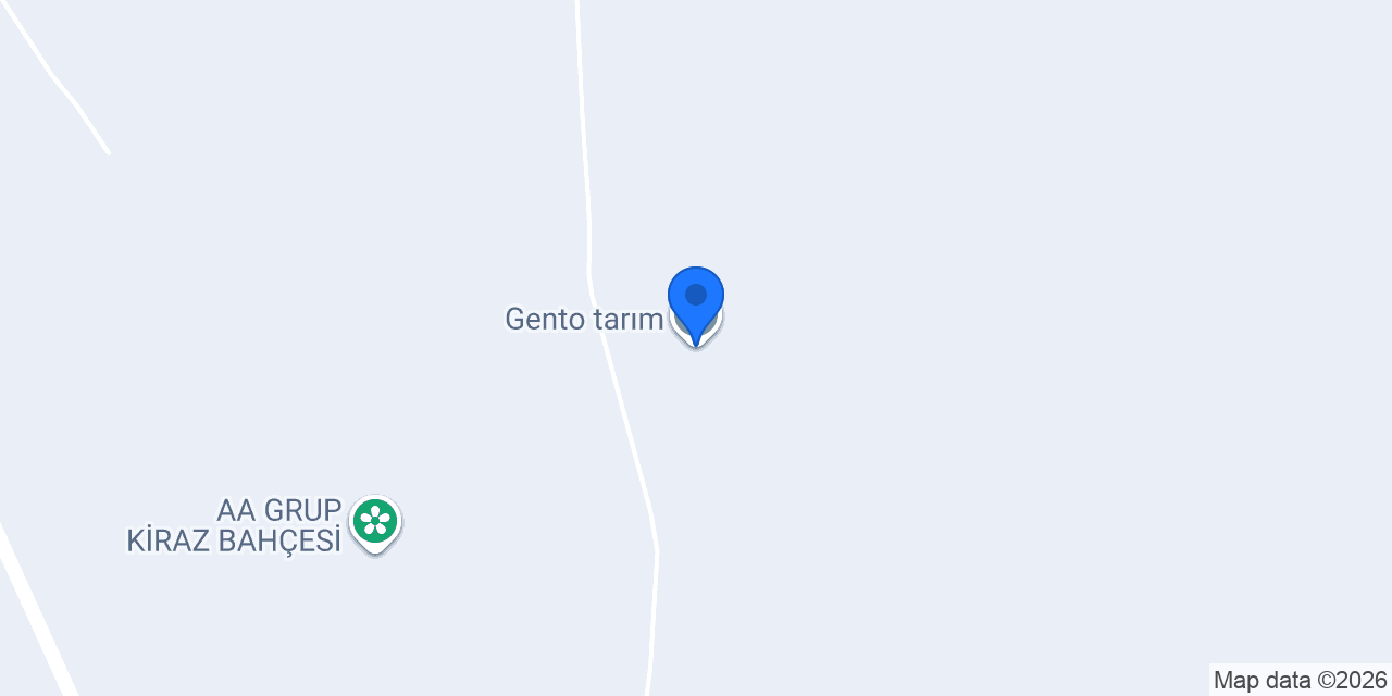Gento tarım konumu