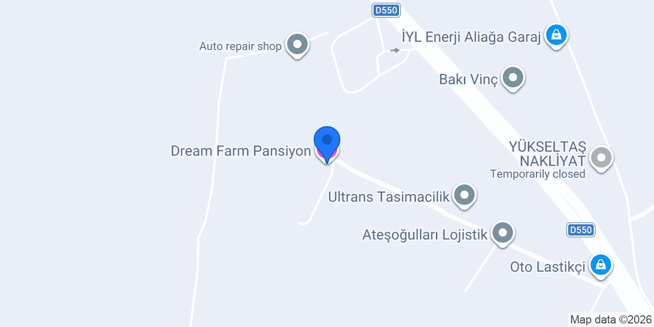 Dream Farm Pansiyon konumu