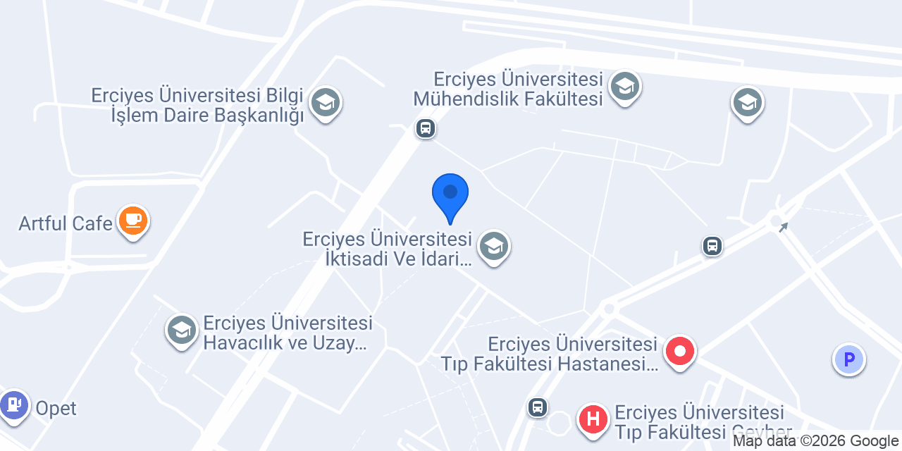 Eru Çınar Cafe konumu