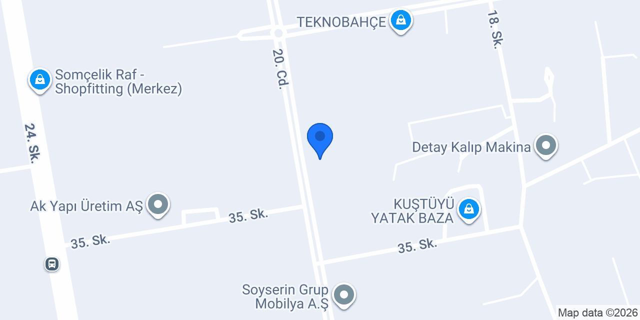 Format Malzeme konumu