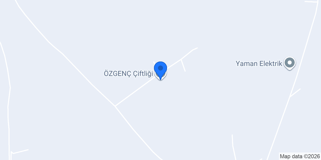 ÖZGENÇ Çiftliği konumu