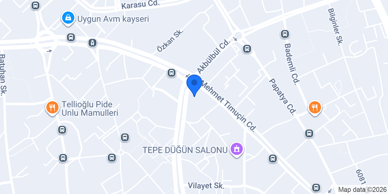 Bizim Terzi ve Ütü Evi konumu