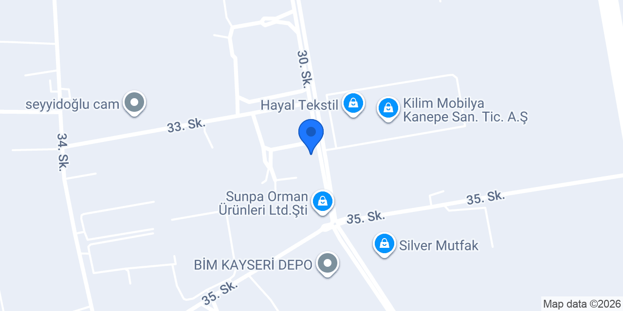 Mosens Dizayn konumu
