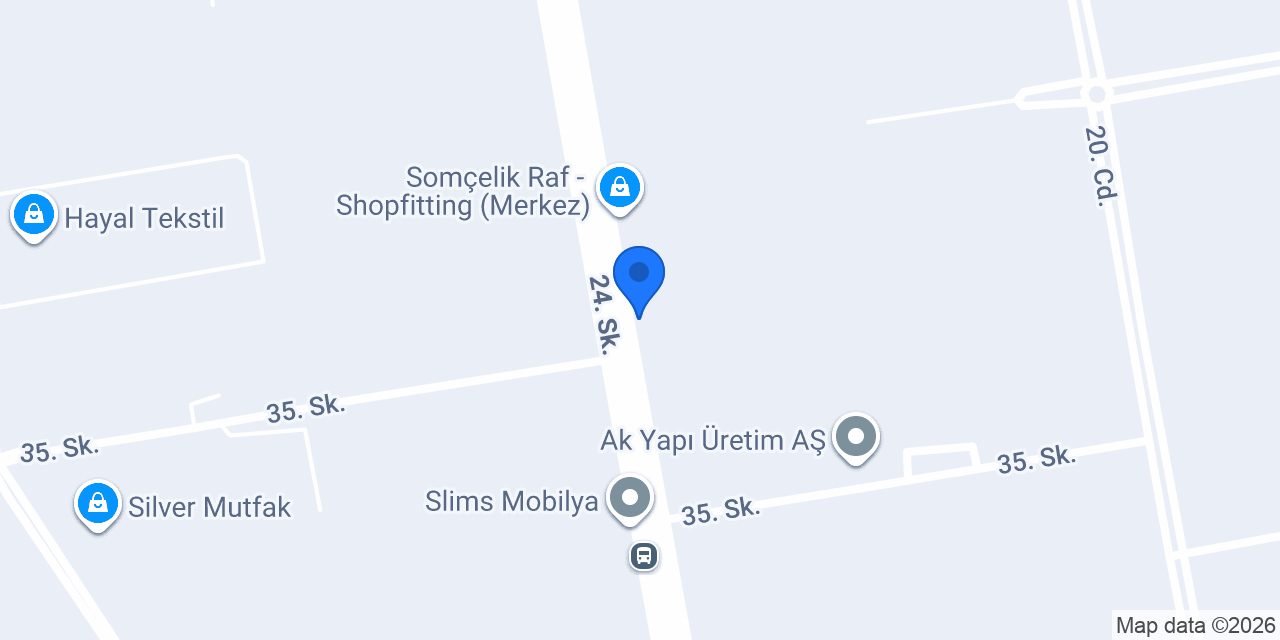 Asır Mobilya konumu