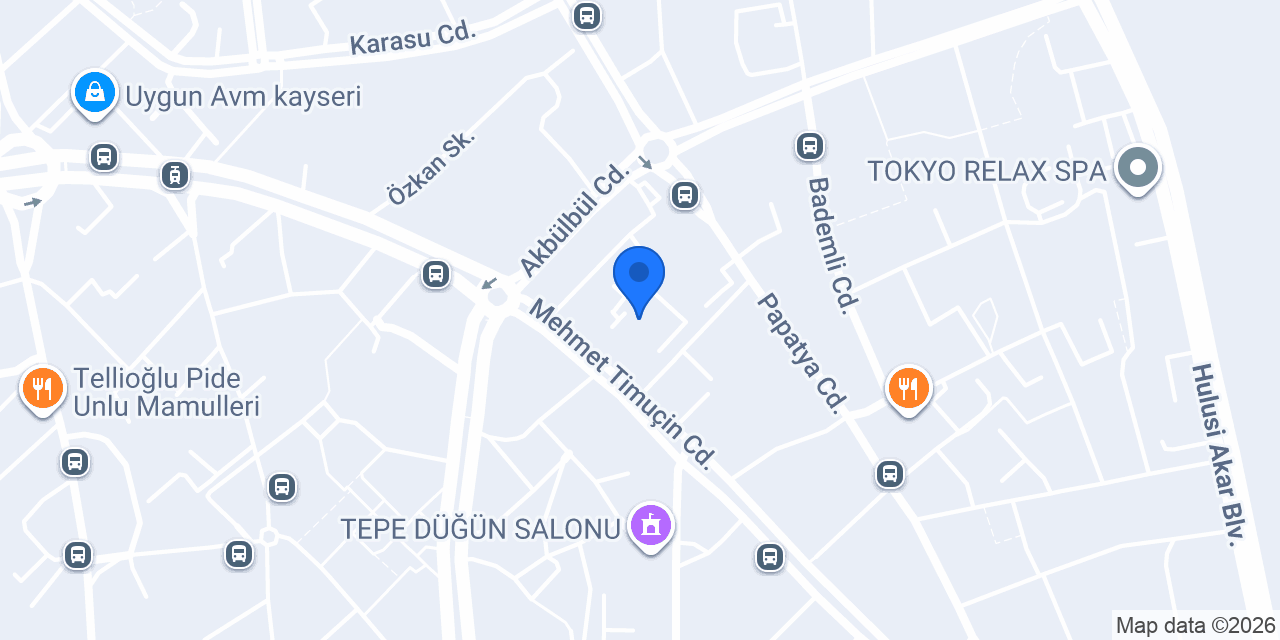 Masal AVM konumu