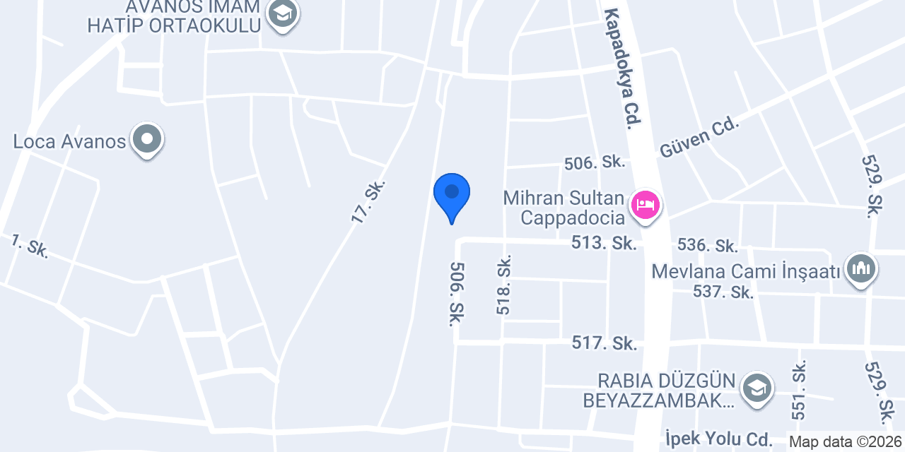 Avanos Tarık Kesekci Gençlik Merkezi konumu