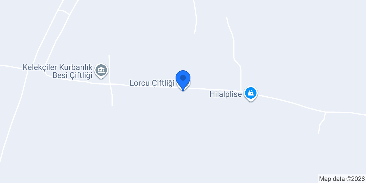 Lorcu Çiftliği konumu