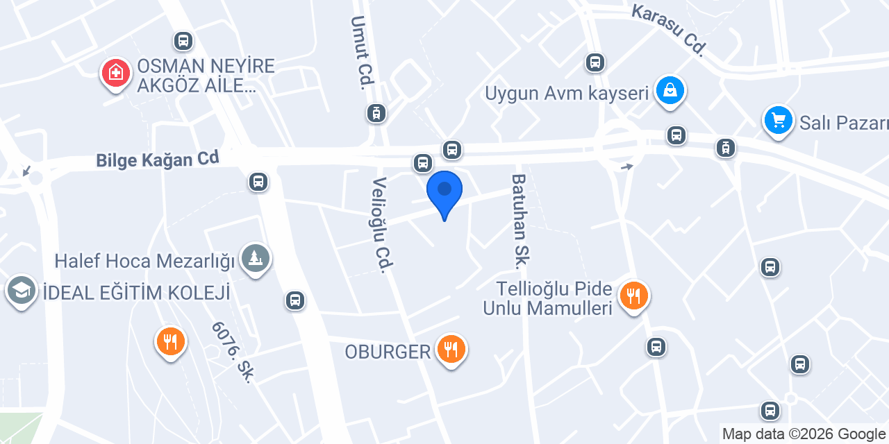 Meltem'in Örgü Evi konumu